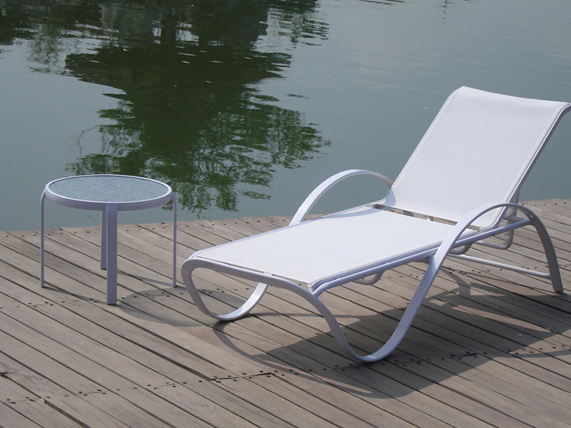 Swimming Pool Chaise Lounge, Sun Lounger, YQ TN-TN-431 în aer liber în aer liber
