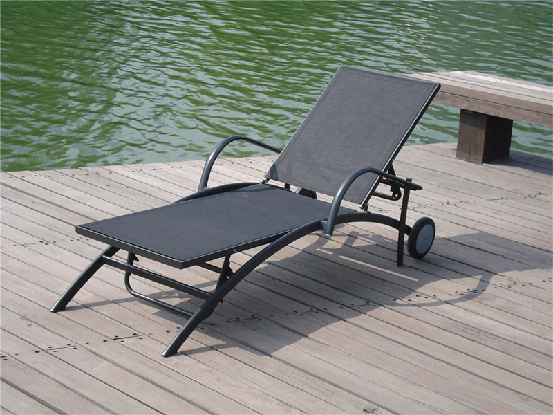 Mobilier în aer liber Garden Hotel Swimming Piscina șeză cu roți YQ-TB-437